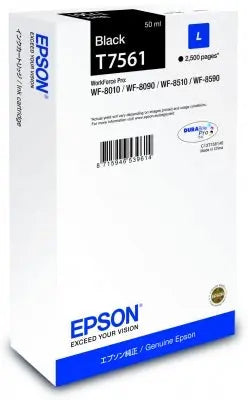 EPSON Tintenpatrone L schwarz T75614N WF 8010/8090 2500 Seiten Idealshop