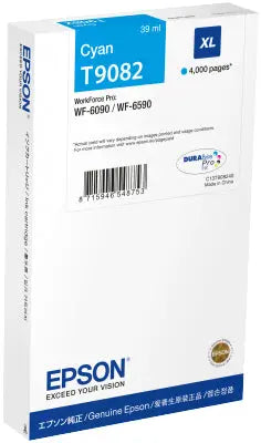 EPSON Tintenpatrone XL cyan T90824N WF 6090/6590 4000 Seiten Idealshop