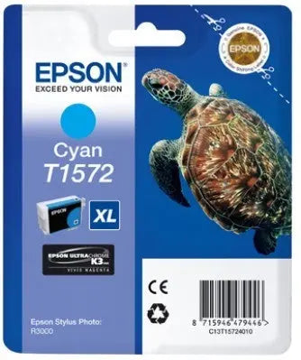 EPSON Tintenpatrone cyan T157240 Stylus Photo R3000 26ml Idealshop