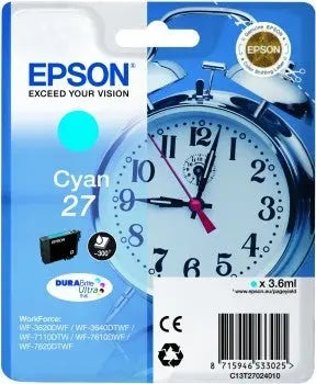 EPSON Tintenpatrone cyan T270240 WF 3620/7620 300 Seiten Idealshop