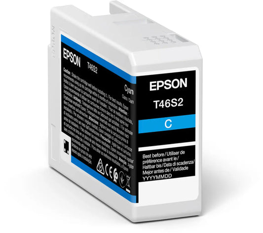 EPSON Tintenpatrone cyan T46S200 SureColor SC-P700 26ml Idealshop