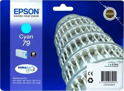 EPSON Tintenpatrone cyan T791240 WF 5110/5620 800 Seiten Idealshop