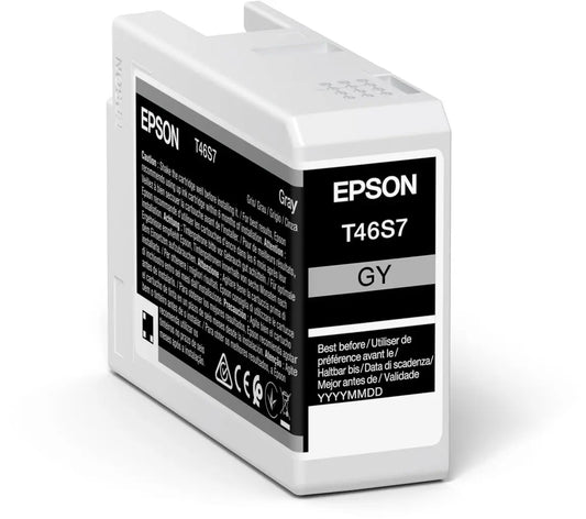 EPSON Tintenpatrone gray T46S700 SureColor SC-P700 26ml Idealshop