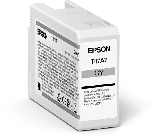 EPSON Tintenpatrone gray T47A700 SureColor SC-P900 50ml Idealshop