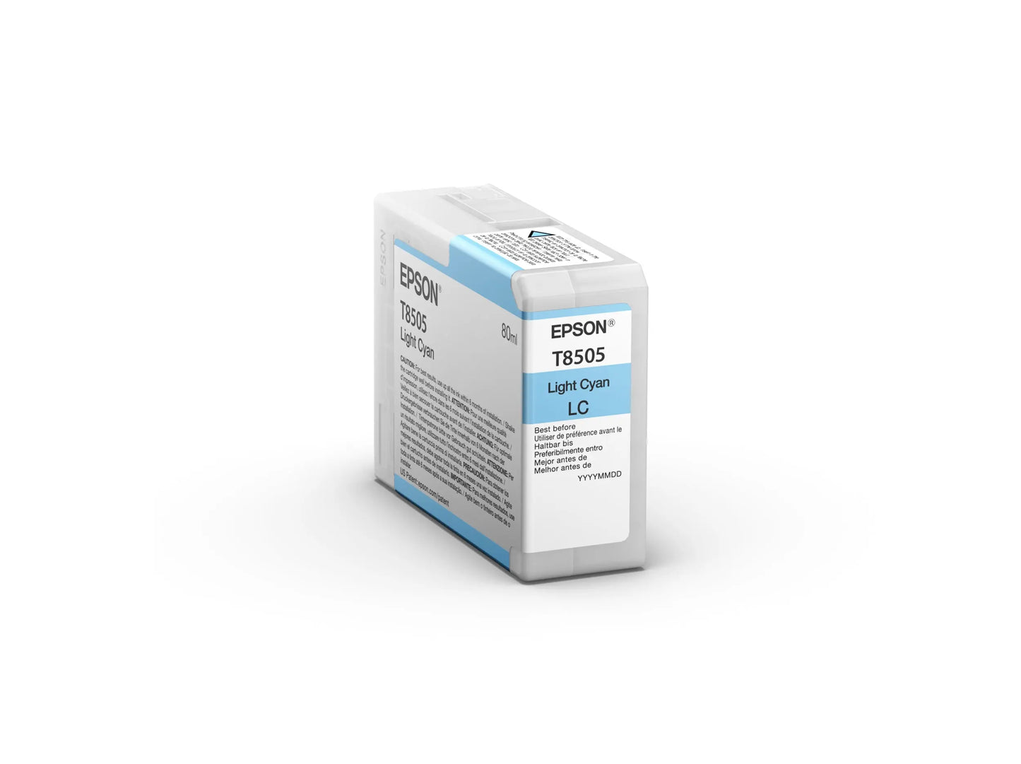 EPSON Tintenpatrone light cyan T850500 SureColor SC-P800 80ml Idealshop