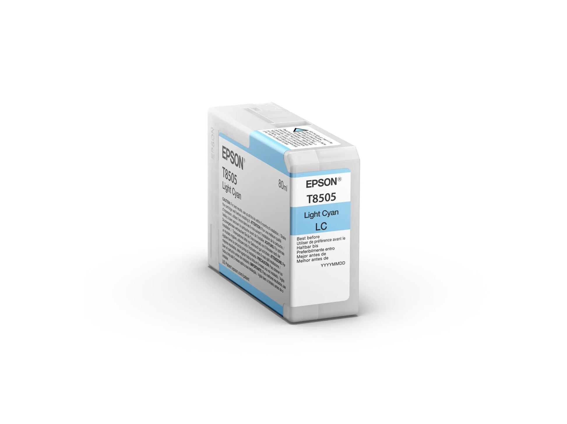 EPSON Tintenpatrone light cyan T850500 SureColor SC-P800 80ml Idealshop