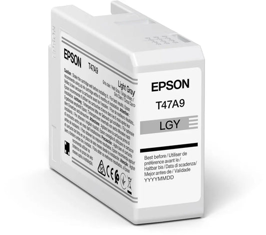 EPSON Tintenpatrone light gray T47A900 SureColor SC-P900 50ml Idealshop