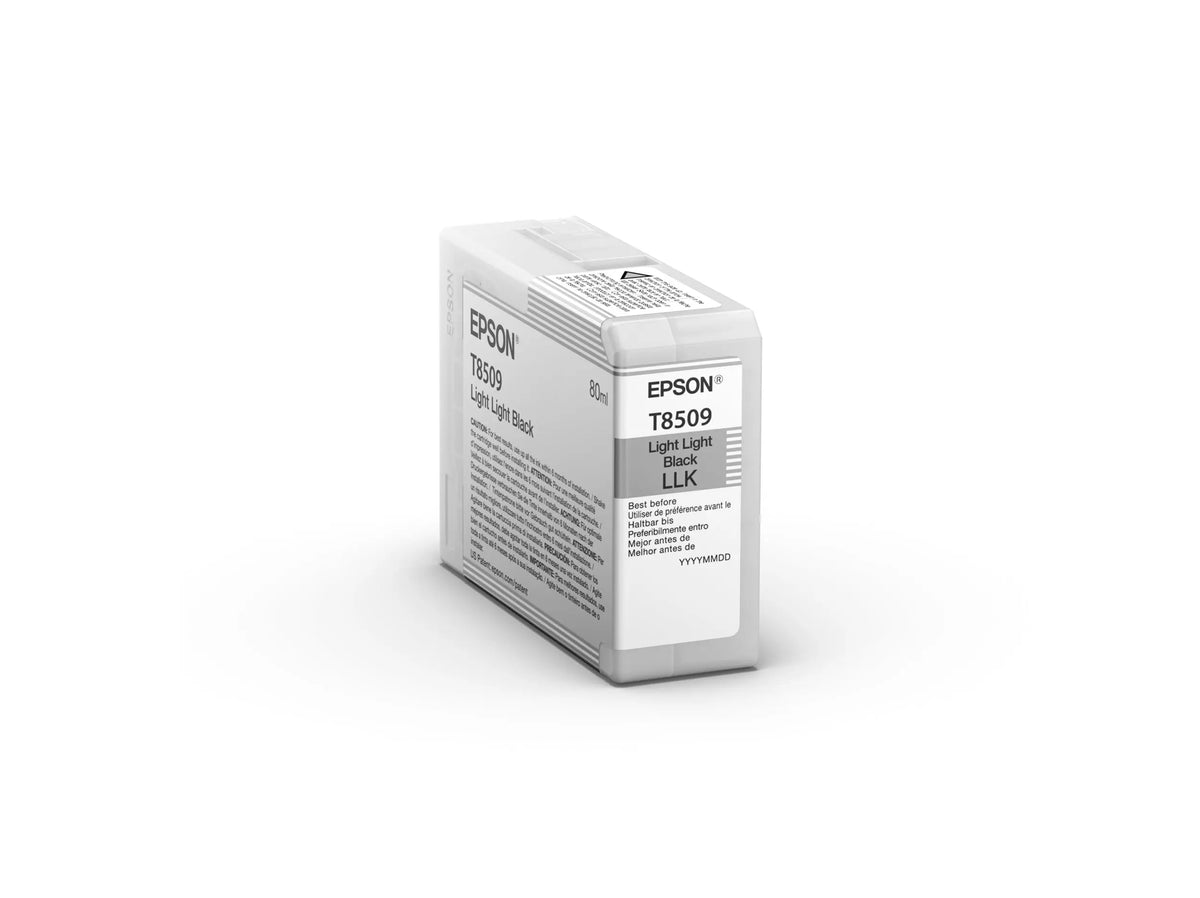 EPSON Tintenpatrone light li.schwarz T850900 SureColor SC-P800 80ml Idealshop