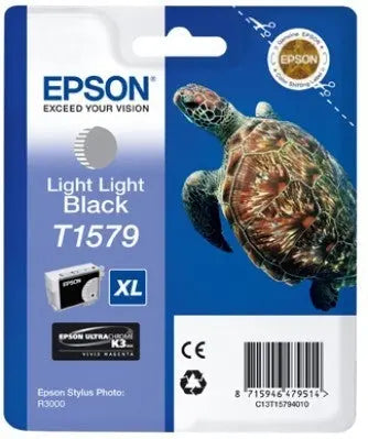EPSON Tintenpatrone light lig. schw. T157940 Stylus Photo R3000 26ml Idealshop