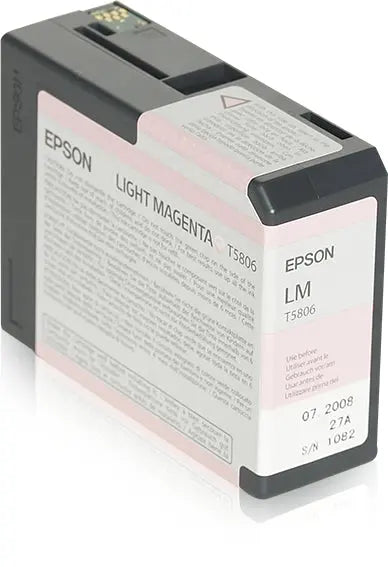 EPSON Tintenpatrone light magenta T580600 Stylus Pro 3800 80ml Idealshop
