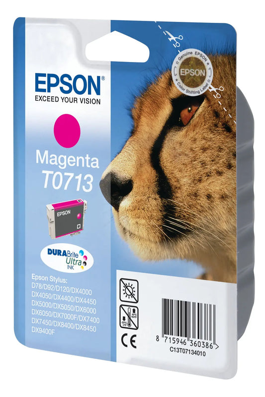 EPSON Tintenpatrone magenta T071340 Stylus DX4000 270 Seiten Idealshop