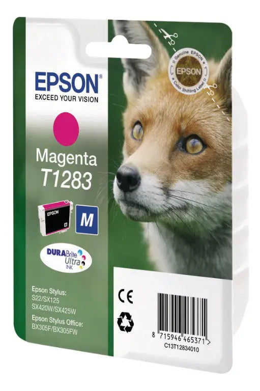 EPSON Tintenpatrone magenta T128340 Stylus S22 3.5ml Idealshop