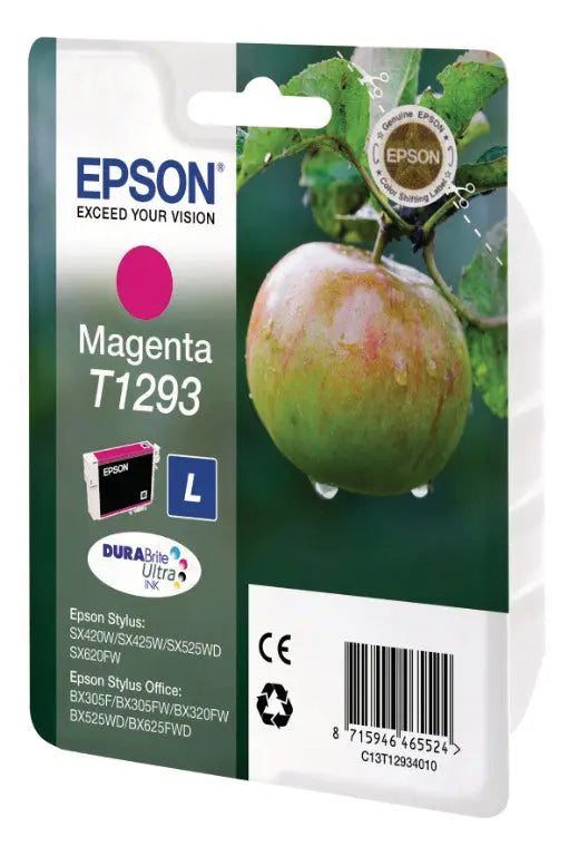 EPSON Tintenpatrone magenta T129340 Stylus SX420W 7.0ml Idealshop