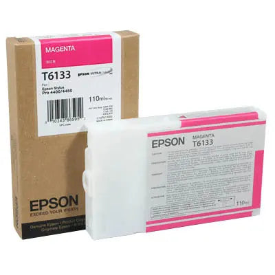 EPSON Tintenpatrone magenta T613300 Stylus Pro 4450 110ml Idealshop