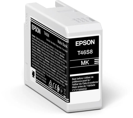 EPSON Tintenpatrone matte schwarz T46S80N SureColor SC-P700 26ml Idealshop