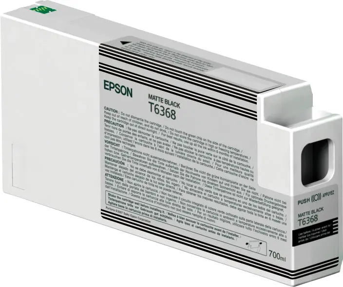 EPSON Tintenpatrone matte schwarz T63680N Stylus Pro 7900/9900 700ml Idealshop