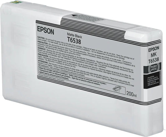 EPSON Tintenpatrone matte schwarz T65380N Stylus Pro 4900 200ml Idealshop