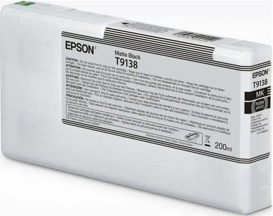 EPSON Tintenpatrone matte schwarz T91380N SureColor SC-P5000 STD 200ml Idealshop