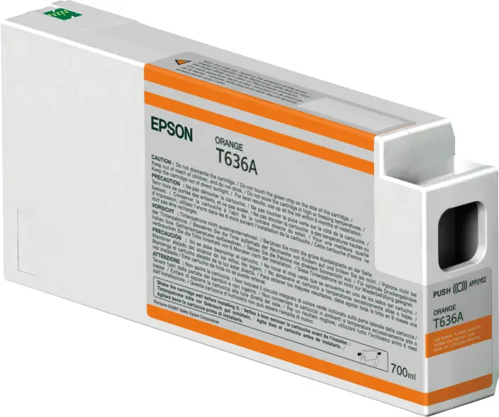 EPSON Tintenpatrone orange T636A00 Stylus Pro 7900/9900 700ml Idealshop