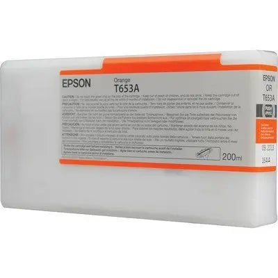 EPSON Tintenpatrone orange T653A00 Stylus Pro 4900 200ml Idealshop