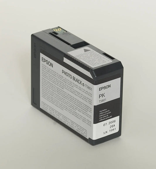 EPSON Tintenpatrone photo black T580100 Stylus Pro 3800 80ml Idealshop