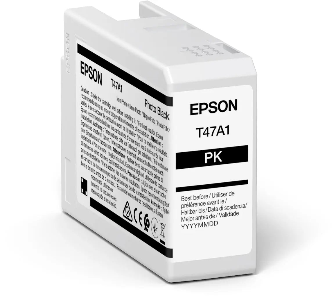 EPSON Tintenpatrone photo schwarz T47A100 SureColor SC-P900 50ml Idealshop