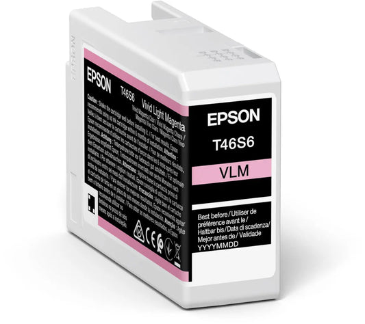 EPSON Tintenpatrone vivid light mag. T46S60N SureColor SC-P700 26ml Idealshop
