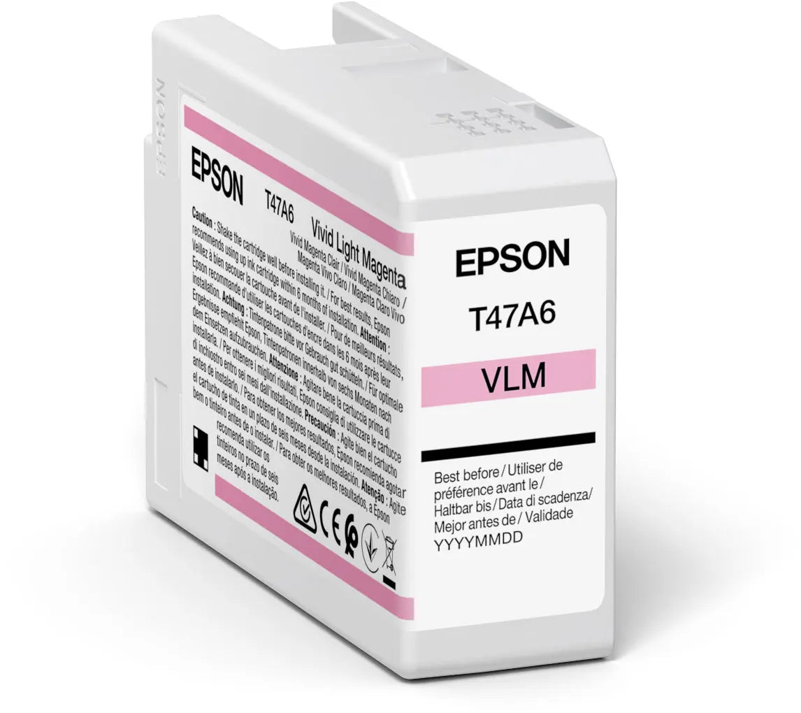 EPSON Tintenpatrone vivid light mag. T47A60N SureColor SC-P900 50ml Idealshop