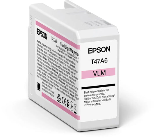 EPSON Tintenpatrone vivid light mag. T47A60N SureColor SC-P900 50ml Idealshop