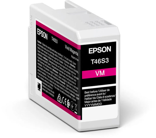 EPSON Tintenpatrone vivid magenta T46S30N SureColor SC-P700 26ml Idealshop