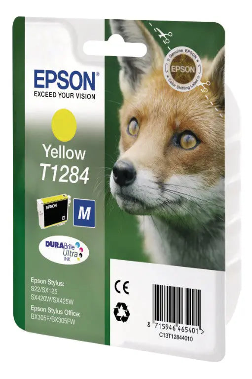EPSON Tintenpatrone yellow T128440 Stylus S22 3.5ml Idealshop