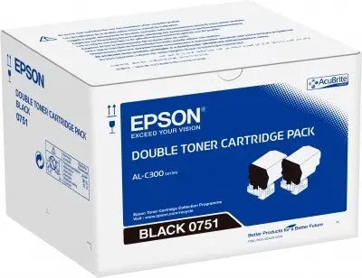 EPSON Toner-Modul Duo schwarz S050751 WF AL-C300 2x7300 Seiten Idealshop