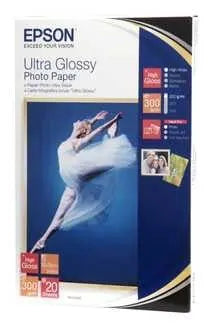 EPSON Ultra Glossy Photo 10x15cm S041926 Stylus DX 3800 300g 20 Blatt Idealshop