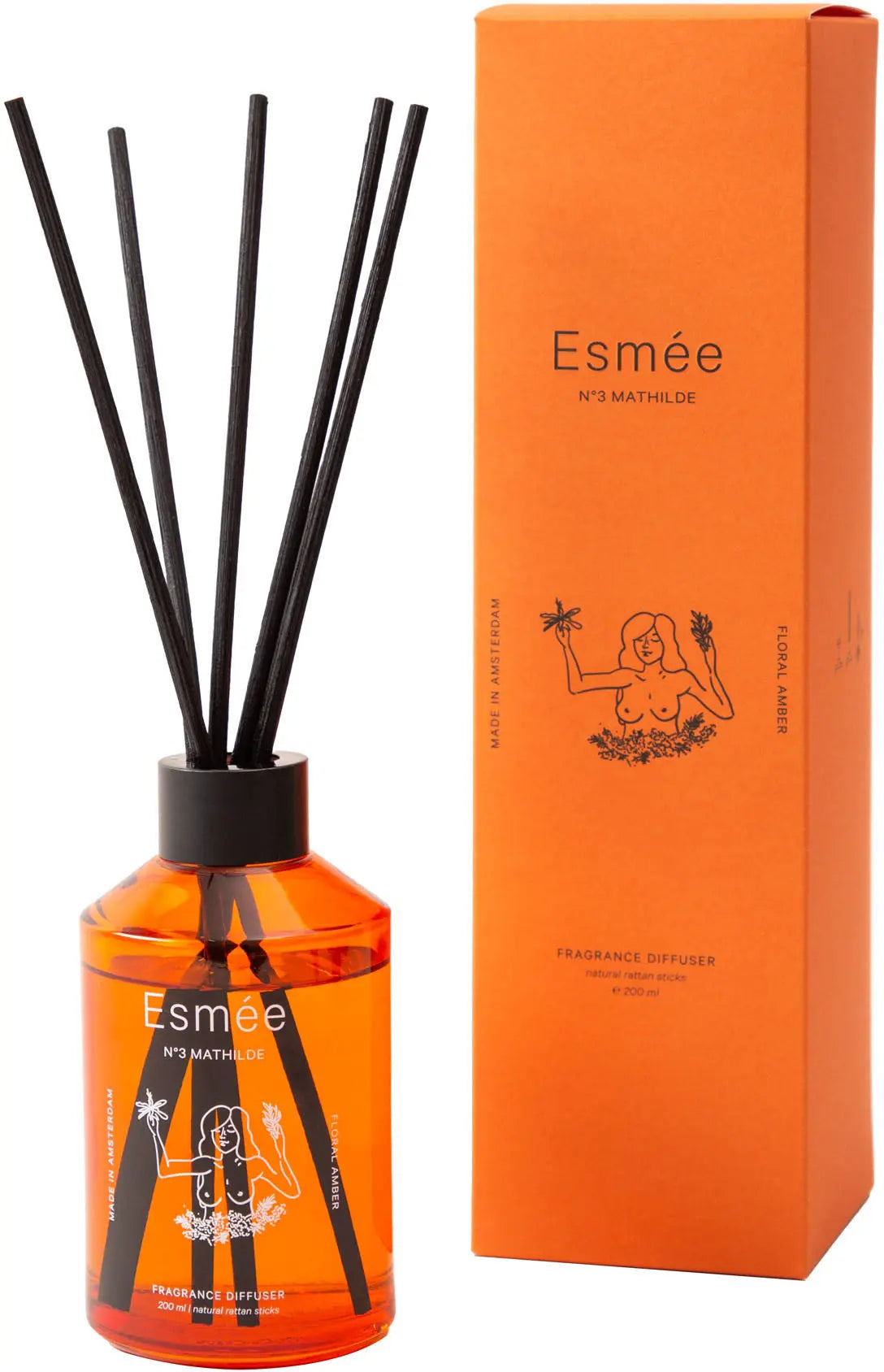 ESMEE Diffuser No 3 1000-1245 Mathilde 200ml Idealshop