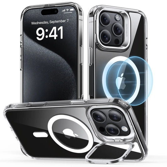 ESR Classic Hybrid Case MagSafe 1A75001 +Stand iPh 16 Pro Max Clear Idealshop
