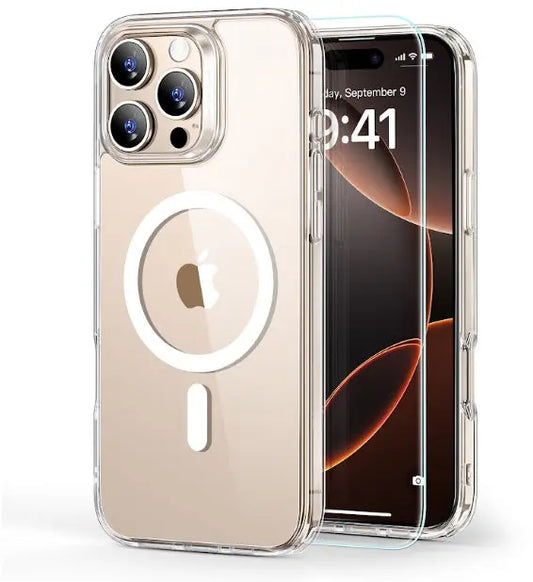 ESR Classic Hybrid Case MagSafe 1A79601 +Glass iPhone 16 Pro Clear Idealshop