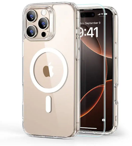 ESR Classic Hybrid Case MagSafe 1A79701 +Glass iPhone 16 Pro Max Cl. Idealshop