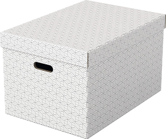 ESSELTE Aufbewahrungsboxen Home L 628286 510x355x305mm, weiss 3 Stk Idealshop