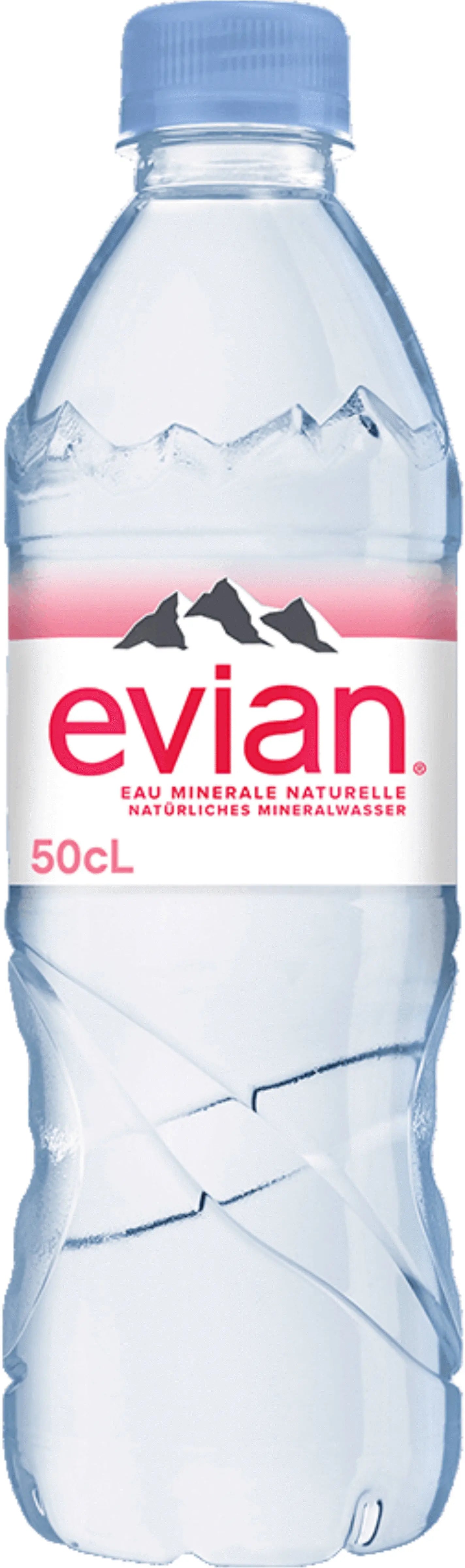 EVIAN ohne Kohlensäure, Pet 129400001381 50 cl, 6 Stk. Idealshop
