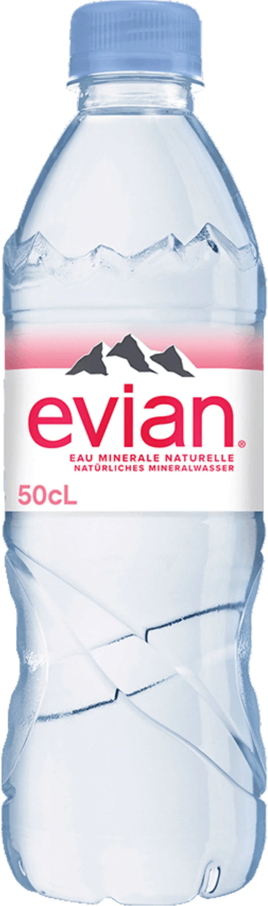EVIAN ohne Kohlensäure, Pet 129400001381 50 cl, 6 Stk. Idealshop