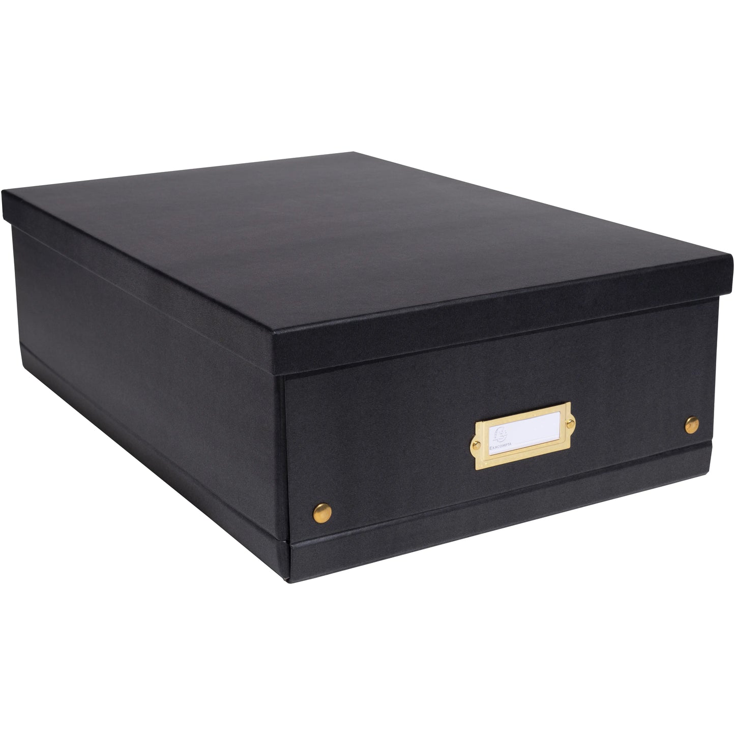 EXACOMPTA Aufbewahrungsbox Neo Deco A3+ 62451E schwarz 33x50x16cm Idealshop