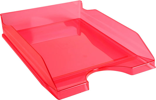 EXACOMPTA Briefkorb Ecotray A4+ 12354D himbeer-transp. Idealshop