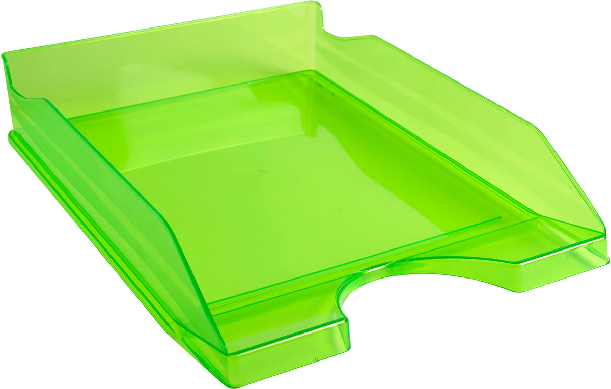 EXACOMPTA Briefkorb Ecotray A4+ 12397D grün-transp. Idealshop
