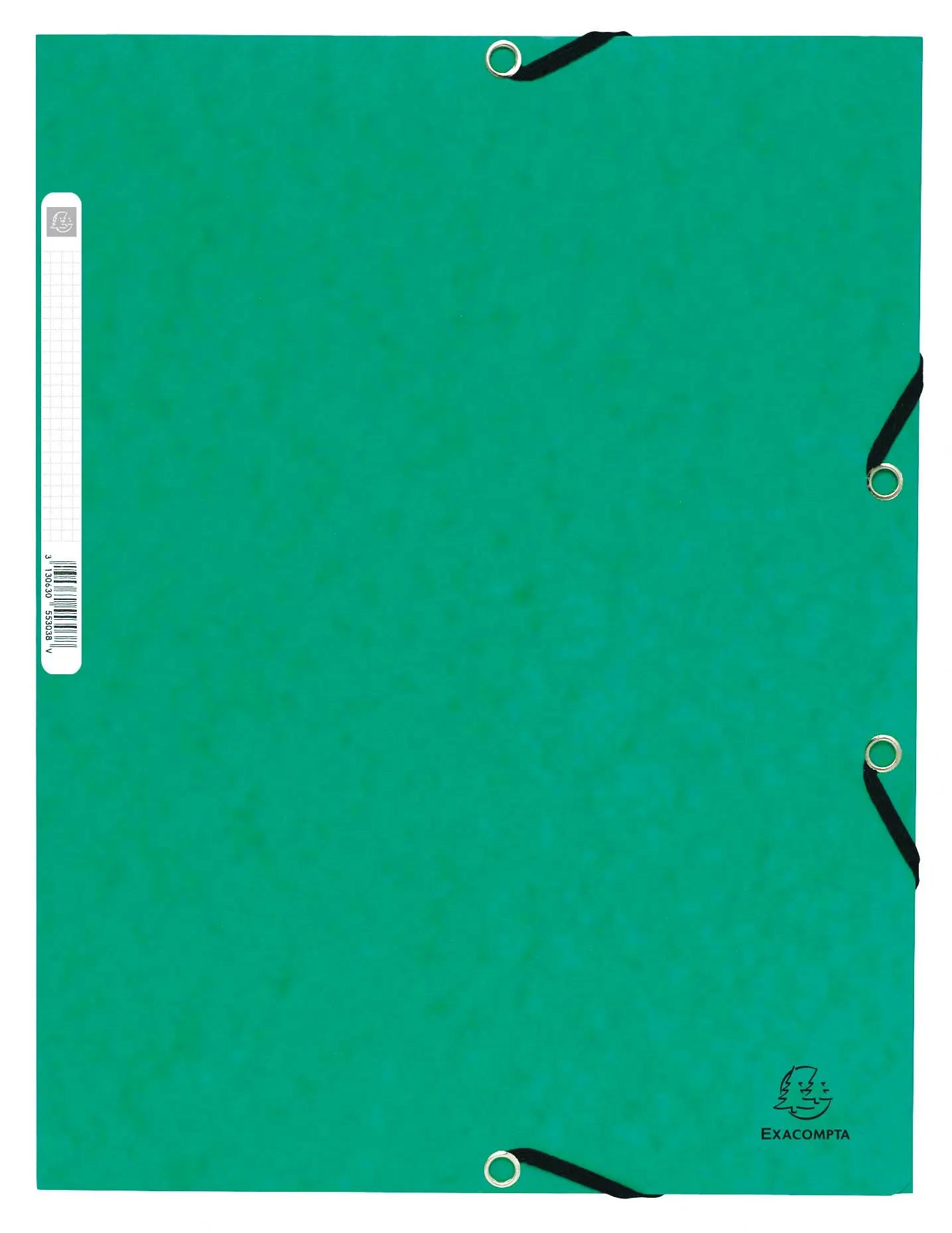 EXACOMPTA Gummibandmappe A4+ 55303E grün manila Idealshop