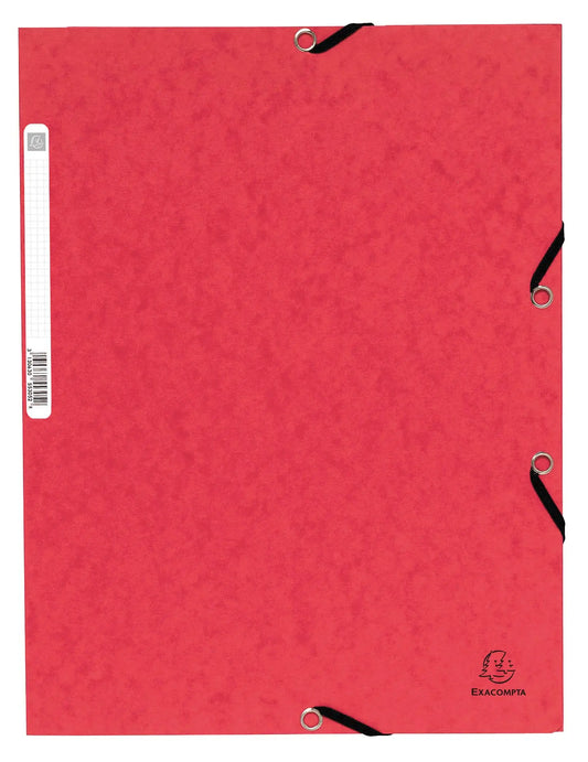 EXACOMPTA Gummibandmappe A4+ 55305E rot manila Idealshop
