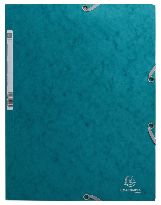 EXACOMPTA Gummibandmappe Skandi A4 55272E pazifikblau Idealshop