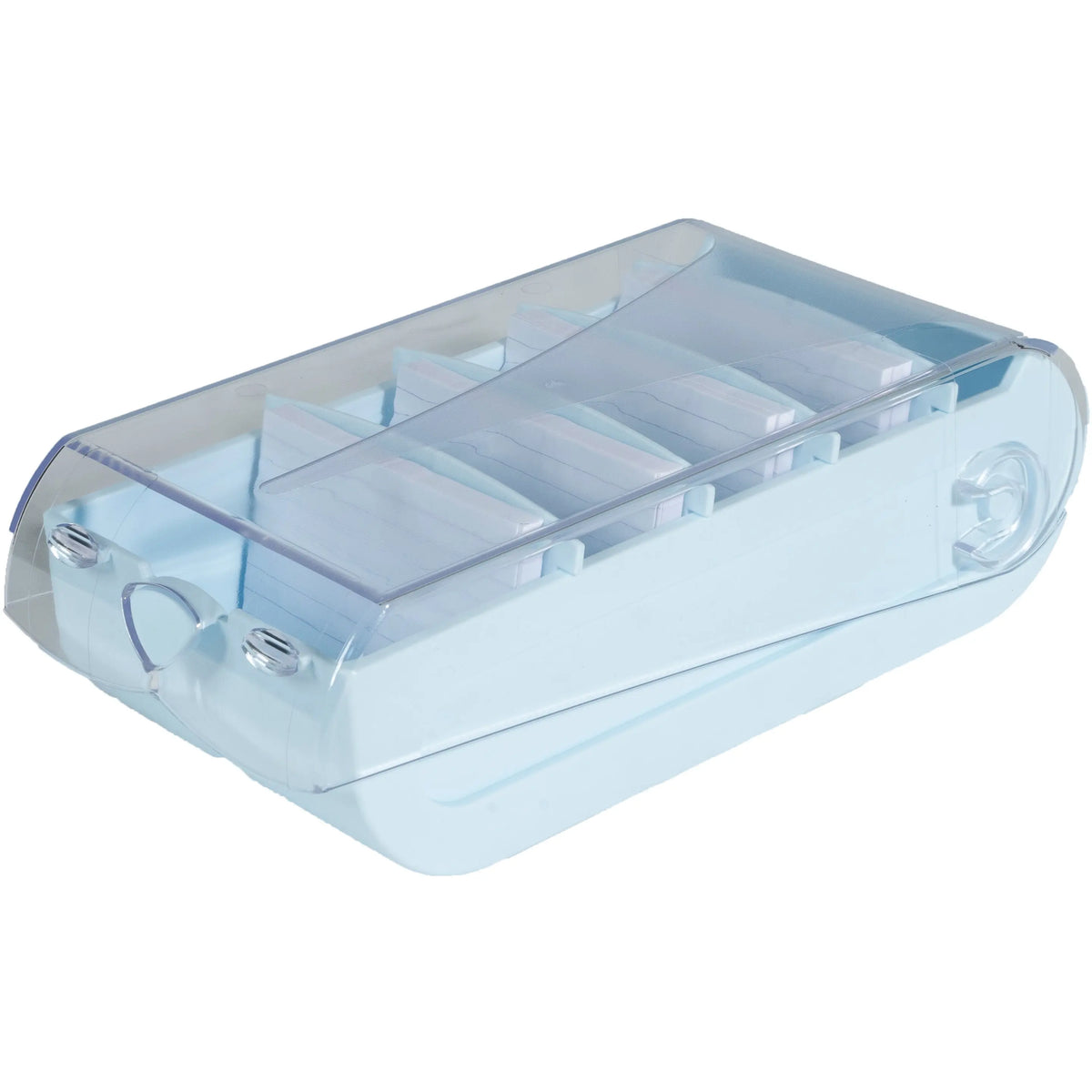 EXACOMPTA Karteikartenbox Bunny A8 5336223D pastellblau 10x6.2x19.5cm Idealshop