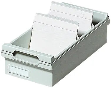 EXACOMPTA Karteikasten A6 51240D grau Idealshop