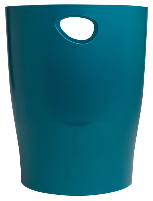 EXACOMPTA Papierkorb Ecobin 15 l 45328D entenblau Idealshop