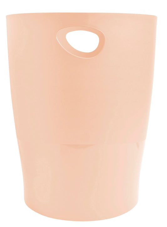 EXACOMPTA Papierkorb Ecobin 15 l 45361D Aquarel, korallenrot Idealshop